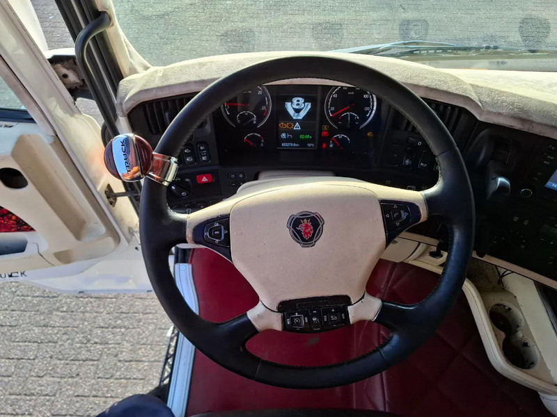 יחידת טרקטור Scania R580 V8 / RETARDER / HYDRAULICS / TUV:06-08-2026 / FULL-AIR / LEATHER / XENON / AUTOMATIC / EURO-6 / 2014: תמונה 18