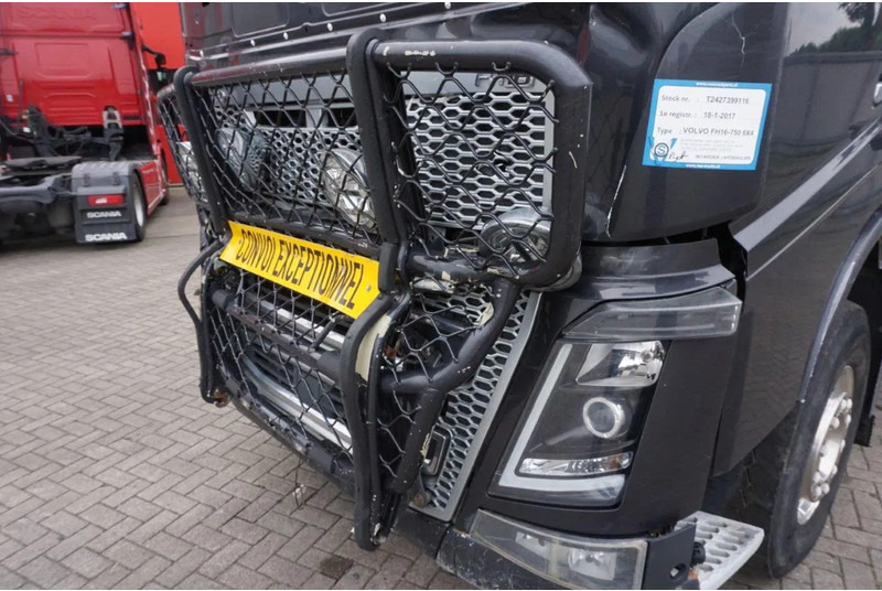 משאית עץ, משאית מנוף Volvo FH16-750 / ENGINE RUNNING / 6x4 / RETARDER / BIG AXLE / VEB+ / PALFINGER FD250 / EURO-6 / 2016: תמונה 10