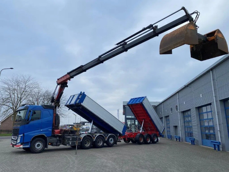 Volvo FH4-500 / HMF 3220K-RC / REMOTE / ROTATOR / 3SIDE TIPPER / DYNAMIC STEERING / ONLY:302623 KM / AUTOMATIC / EURO-6 / 2017 - משאית מנוף: תמונה 1 Volvo FH4-500 / HMF 3220K-RC / REMOTE / ROTATOR / 3SIDE TIPPER / DYNAMIC STEERING / ONLY:302623 KM / AUTOMATIC / EURO-6 / 2017 - משאית מנוף: תמונה 1