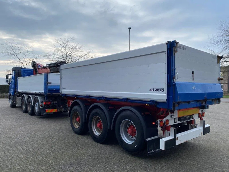 משאית מנוף Volvo FH4-500 / HMF 3220K-RC / REMOTE / ROTATOR / 3SIDE TIPPER / DYNAMIC STEERING / ONLY:302623 KM / AUTOMATIC / EURO-6 / 2017: תמונה 13