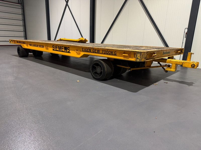 Buiscar Industrial Drawbar Trailer 60 Tons 4-8 - קרון נגרר צד נופל/ שטוח: תמונה 3 Buiscar Industrial Drawbar Trailer 60 Tons 4-8 - קרון נגרר צד נופל/ שטוח: תמונה 3