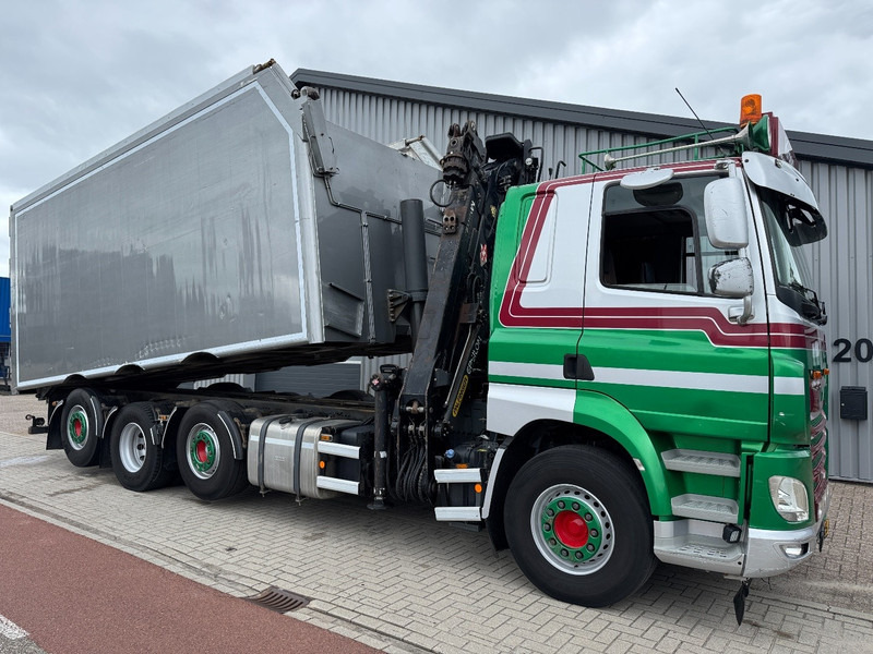 DAF CF530 8x2 Palfinger Epsilon, Alu Kipper - מזהיר, משאית מנוף: תמונה 1 DAF CF530 8x2 Palfinger Epsilon, Alu Kipper - מזהיר, משאית מנוף: תמונה 1