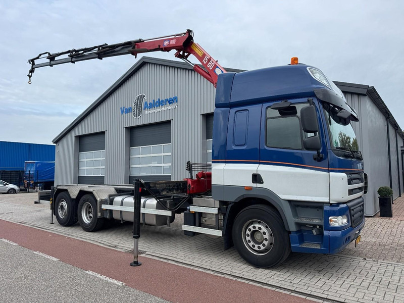 DAF CF85-360 6x2 HMF 1580 / 4S, EURO 5 - משאית מנוף: תמונה 1 DAF CF85-360 6x2 HMF 1580 / 4S, EURO 5 - משאית מנוף: תמונה 1