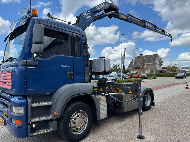 MAN TGA 18.310, Crane Pesci SE155N/4, Manual Kran, Grua, Grue, Kraan - יחידת טרקטור: תמונה 5 MAN TGA 18.310, Crane Pesci SE155N/4, Manual Kran, Grua, Grue, Kraan - יחידת טרקטור: תמונה 5