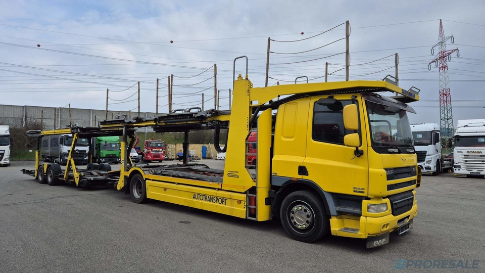 DAF FA CF 75.360 EURO 5 přepravník aut - prodejné jen s přívěsem GROENEWOLD P0461K - cena je za celou soupravu - משאית הובלה אוטומטית: תמונה 1 DAF FA CF 75.360 EURO 5 přepravník aut - prodejné jen s přívěsem GROENEWOLD P0461K - cena je za celou soupravu - משאית הובלה אוטומטית: תמונה 1