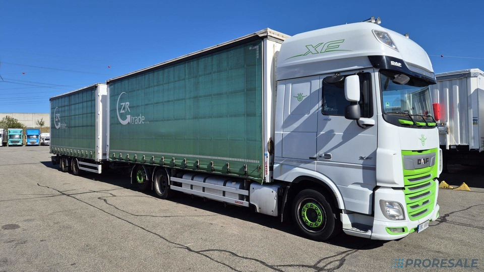 DAF XF 480 FAR 6X2 SSC EURO 6 - velkoobjemová souprava - משאית וילונות צד: תמונה 1 DAF XF 480 FAR 6X2 SSC EURO 6 - velkoobjemová souprava - משאית וילונות צד: תמונה 1