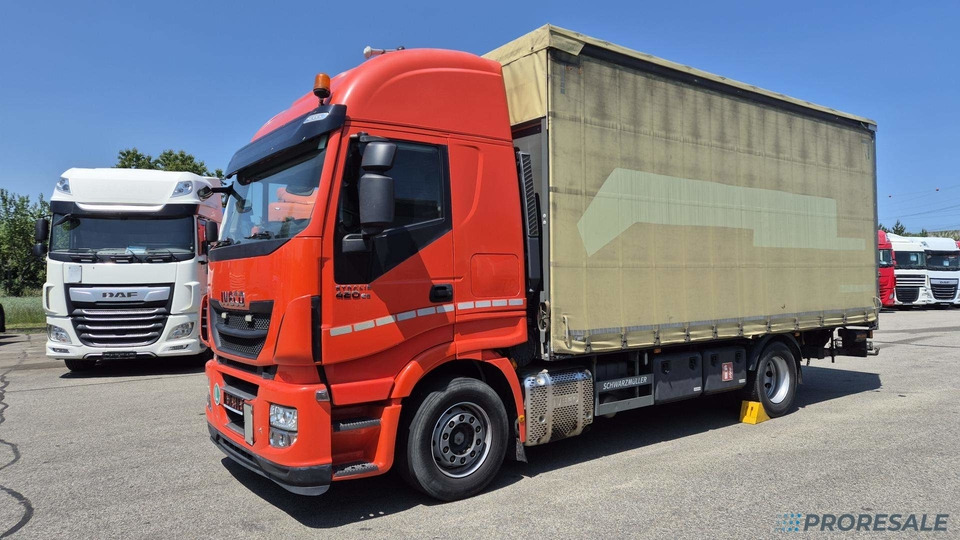 IVECO STRALIS AS 190S42 EURO 6 - valník s plachtou + hydraulické čelo - משאית וילונות צד: תמונה 2 IVECO STRALIS AS 190S42 EURO 6 - valník s plachtou + hydraulické čelo - משאית וילונות צד: תמונה 2