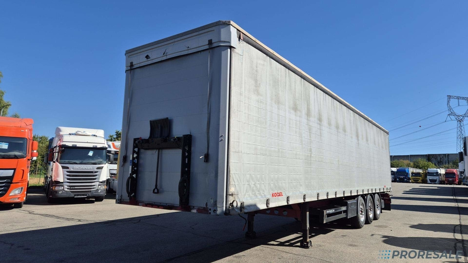 KÖGEL SN 24 CARGO - סמיטריילר עם וילונות צד: תמונה 2 KÖGEL SN 24 CARGO - סמיטריילר עם וילונות צד: תמונה 2