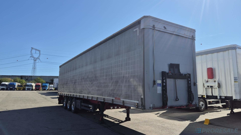 KÖGEL SN 24 CARGO - סמיטריילר עם וילונות צד: תמונה 1 KÖGEL SN 24 CARGO - סמיטריילר עם וילונות צד: תמונה 1