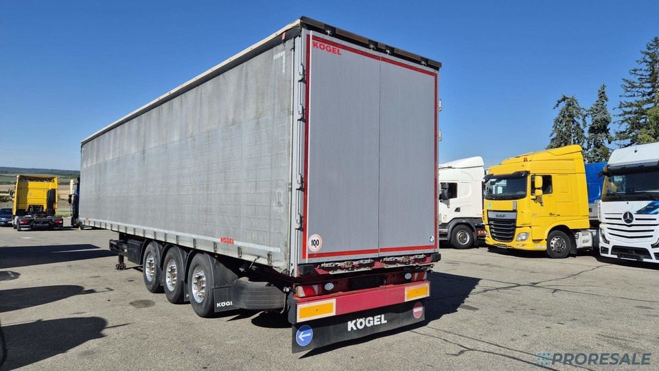 KÖGEL SN 24 CARGO - סמיטריילר עם וילונות צד: תמונה 3 KÖGEL SN 24 CARGO - סמיטריילר עם וילונות צד: תמונה 3