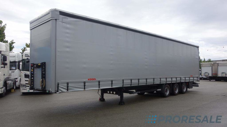 KÖGEL SN 24 MEGA - סמיטריילר עם וילונות צד: תמונה 2 KÖGEL SN 24 MEGA - סמיטריילר עם וילונות צד: תמונה 2