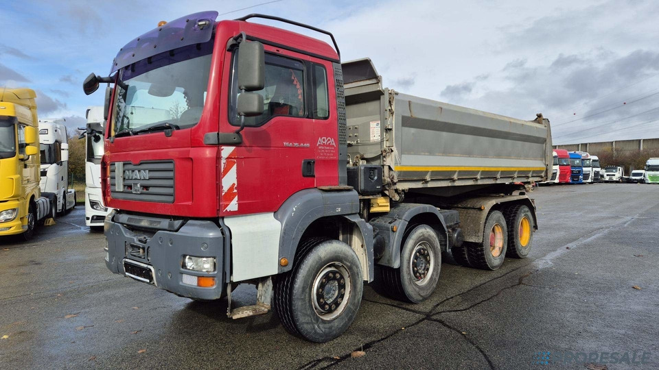 MAN TGA 35.440 8x4 EURO 4 sklápěč 15 m3 - מזהיר: תמונה 2 MAN TGA 35.440 8x4 EURO 4 sklápěč 15 m3 - מזהיר: תמונה 2