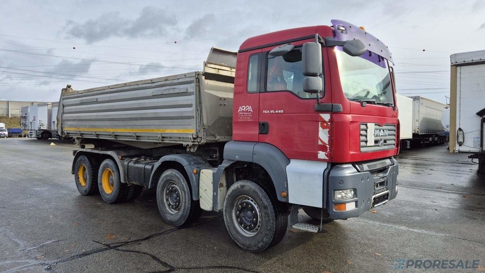 MAN TGA 35.440 8x4 EURO 4 sklápěč 15 m3 - מזהיר: תמונה 1 MAN TGA 35.440 8x4 EURO 4 sklápěč 15 m3 - מזהיר: תמונה 1