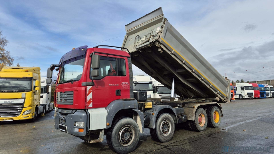 MAN TGA 35.440 8x4 EURO 4 sklápěč 15 m3 - מזהיר: תמונה 5 MAN TGA 35.440 8x4 EURO 4 sklápěč 15 m3 - מזהיר: תמונה 5