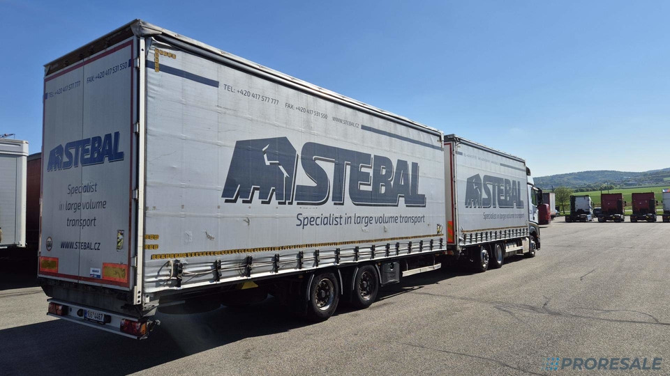 MERCEDES-BENZ ACTROS 2542 6X2 EURO 6 velkoobjemová souprava - prodejné jen s přívěsem PANAV P0465Z - cena je za celou soupravu - משאית וילונות צד: תמונה 3 MERCEDES-BENZ ACTROS 2542 6X2 EURO 6 velkoobjemová souprava - prodejné jen s přívěsem PANAV P0465Z - cena je za celou soupravu - משאית וילונות צד: תמונה 3