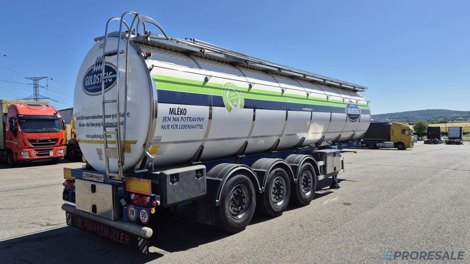 OSTATNÍ GRAPAR T3-G - Potravinářská cisterna 30 m3 - 4 komory - סמיטריילר מכל: תמונה 3 OSTATNÍ GRAPAR T3-G - Potravinářská cisterna 30 m3 - 4 komory - סמיטריילר מכל: תמונה 3