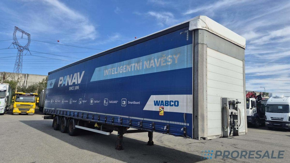 PANAV NV036H MEGA - סמיטריילר עם וילונות צד: תמונה 1 PANAV NV036H MEGA - סמיטריילר עם וילונות צד: תמונה 1