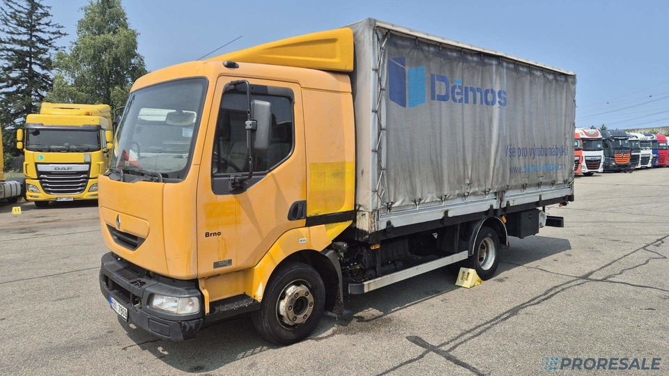 RENAULT MIDLUM 150.09/B EURO 3 - valník s plachtou - משאית וילונות צד: תמונה 2 RENAULT MIDLUM 150.09/B EURO 3 - valník s plachtou - משאית וילונות צד: תמונה 2