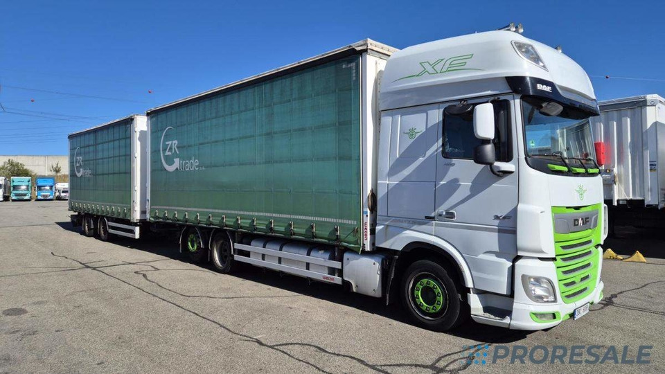 WECON PC-CP-T0111 - velkobjemová souprava - prodejné jen s vozidlem DAF D1885K - cena je za celou soupravu - קרון נגרר עם וילונות צד: תמונה 3 WECON PC-CP-T0111 - velkobjemová souprava - prodejné jen s vozidlem DAF D1885K - cena je za celou soupravu - קרון נגרר עם וילונות צד: תמונה 3