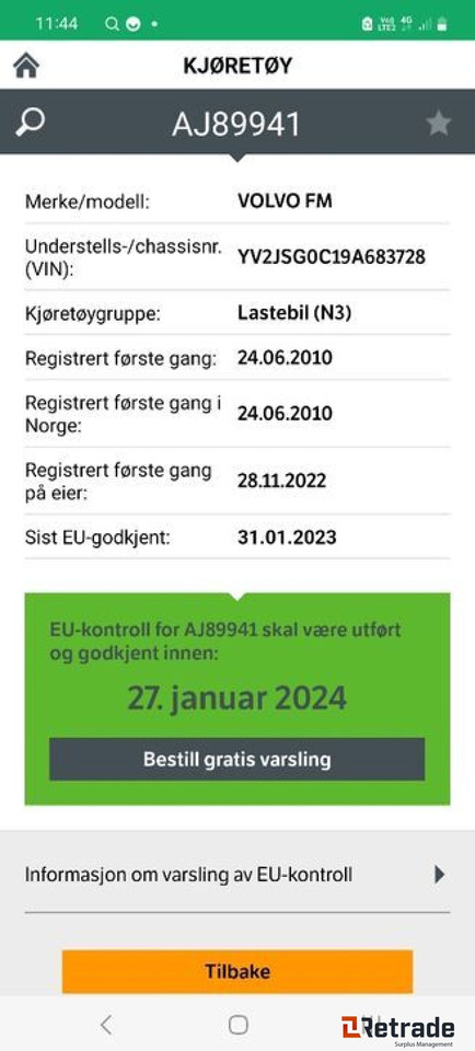 2010mod. VOLVO FM 400HK - משאית צד נופל/ שטוחה, משאית מנוף: תמונה 2 2010mod. VOLVO FM 400HK - משאית צד נופל/ שטוחה, משאית מנוף: תמונה 2