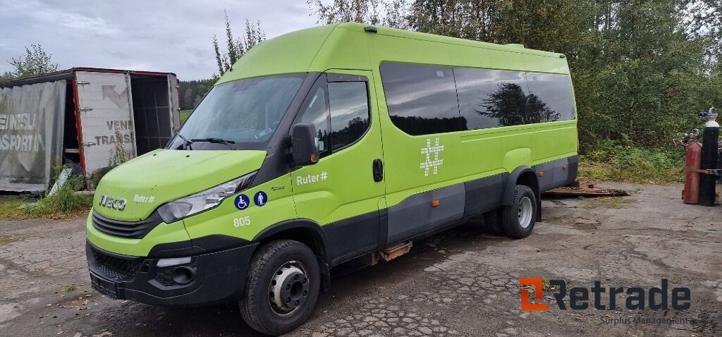 2017 Buss 16 seter IVECO DAILY Bensin + gass EU-Godkjent - מיניבוס, כלי רכב מסחרי לנוסעים: תמונה 1 2017 Buss 16 seter IVECO DAILY Bensin + gass EU-Godkjent - מיניבוס, כלי רכב מסחרי לנוסעים: תמונה 1