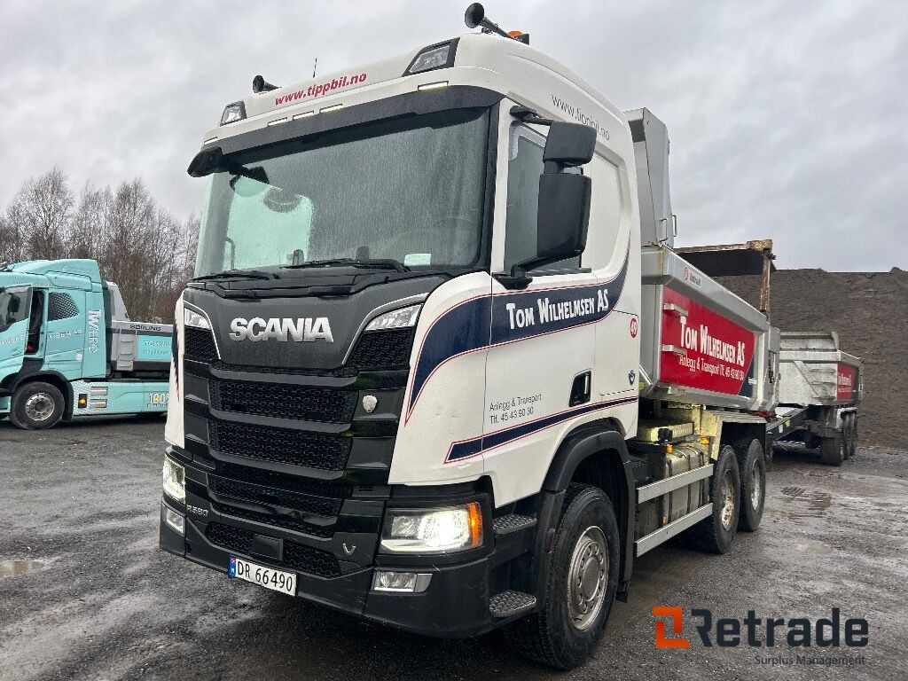 2019 Tippbil SCANIA R 580 6x2 EU-Godkjent - מזהיר: תמונה 1 2019 Tippbil SCANIA R 580 6x2 EU-Godkjent - מזהיר: תמונה 1