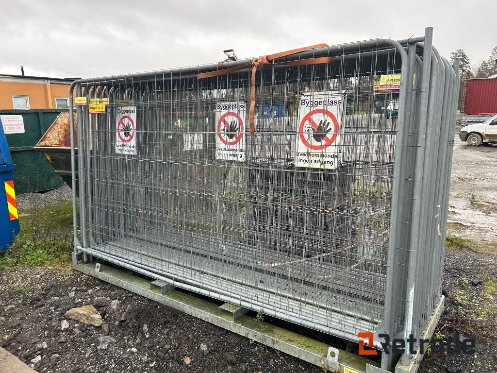 30 stk Bygg gjerder for anleggsikring Komplett - ציוד בנייה: תמונה 3 30 stk Bygg gjerder for anleggsikring Komplett - ציוד בנייה: תמונה 3