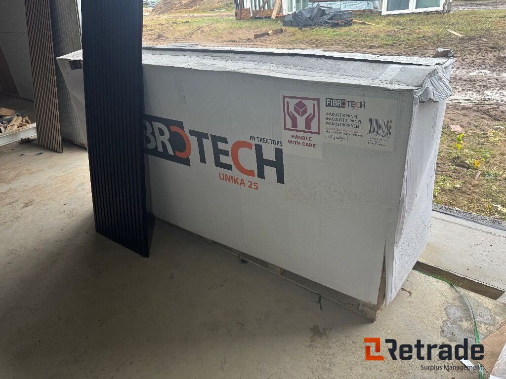 Akustikpanel Fibrotech 22x605x2440mm (unika25 Black oak) - ציוד בנייה: תמונה 1 Akustikpanel Fibrotech 22x605x2440mm (unika25 Black oak) - ציוד בנייה: תמונה 1