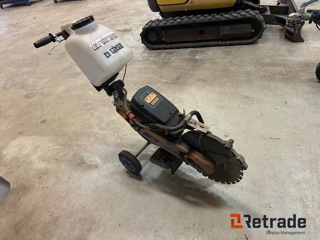 Asfalt og betong sag Partner K 1250 - ציוד בנייה: תמונה 2 Asfalt og betong sag Partner K 1250 - ציוד בנייה: תמונה 2