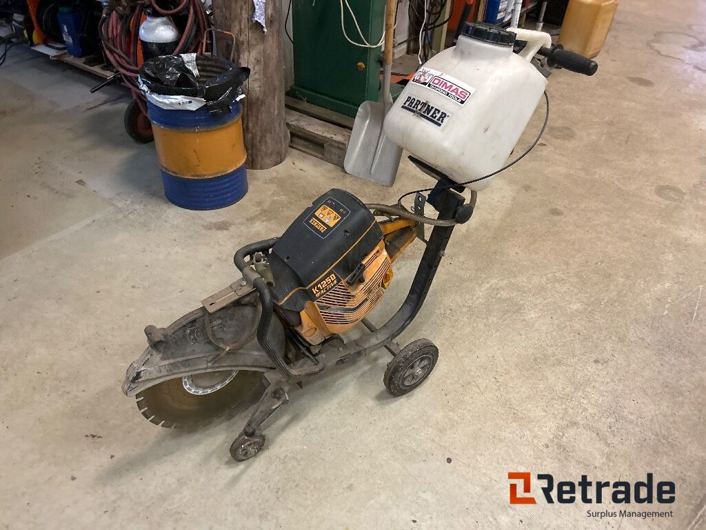 Asfalt og betong sag Partner K 1250 - ציוד בנייה: תמונה 1 Asfalt og betong sag Partner K 1250 - ציוד בנייה: תמונה 1