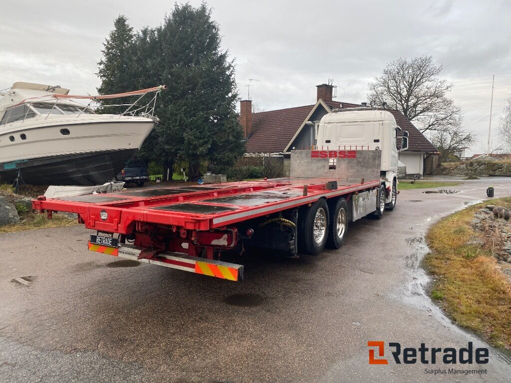 Chassi/Bodbil Scania 144G 530 V8 utan kran - משאית צד נופל/ שטוחה: תמונה 4 Chassi/Bodbil Scania 144G 530 V8 utan kran - משאית צד נופל/ שטוחה: תמונה 4