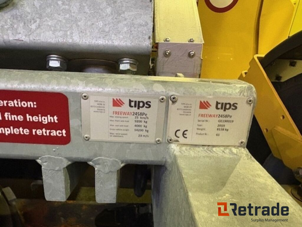 Flytrapp - TIPS FREEWAY 2458Pe - Lav timestand. - ציוד בנייה: תמונה 5 Flytrapp - TIPS FREEWAY 2458Pe - Lav timestand. - ציוד בנייה: תמונה 5