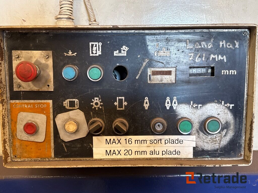 KRAFTIG PLADESAKS - מכונת עיבוד מתכת: תמונה 5 KRAFTIG PLADESAKS - מכונת עיבוד מתכת: תמונה 5