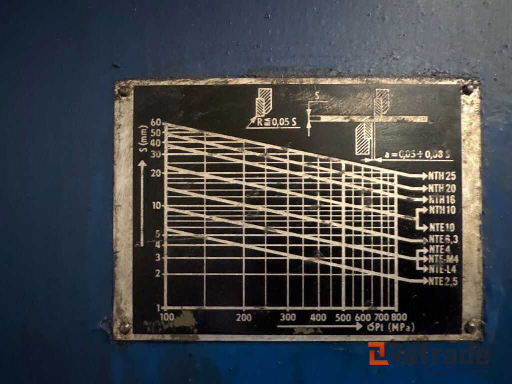 KRAFTIG PLADESAKS - מכונת עיבוד מתכת: תמונה 4 KRAFTIG PLADESAKS - מכונת עיבוד מתכת: תמונה 4