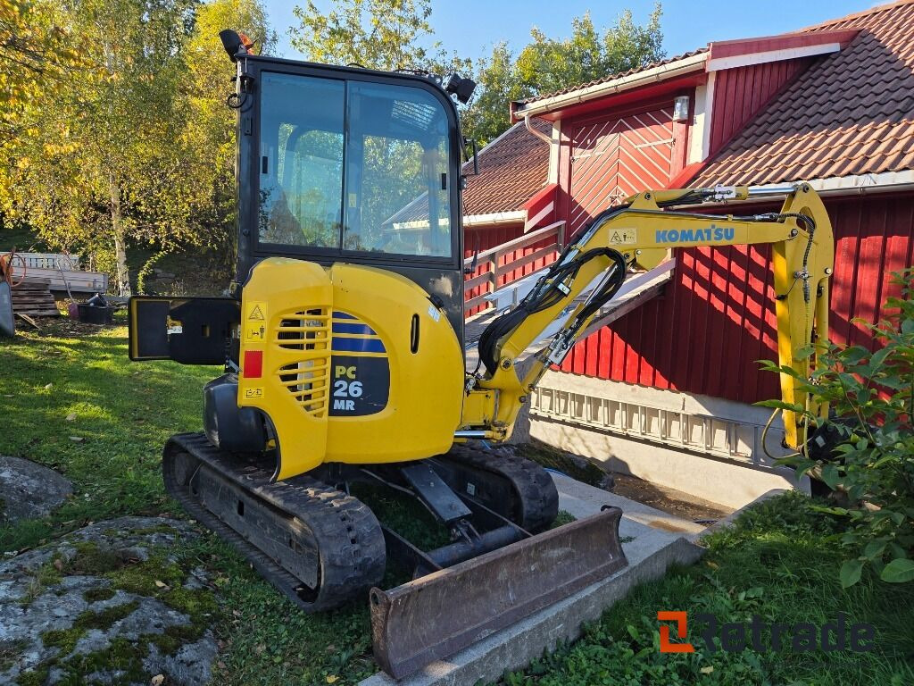 Komatsu PC26MR-3 – 2019-modell minigraver - מכונת בנייה: תמונה 3 Komatsu PC26MR-3 – 2019-modell minigraver - מכונת בנייה: תמונה 3