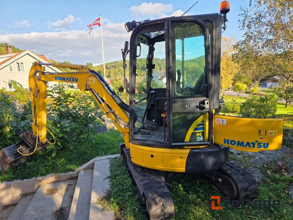 Komatsu PC26MR-3 – 2019-modell minigraver - מכונת בנייה: תמונה 1 Komatsu PC26MR-3 – 2019-modell minigraver - מכונת בנייה: תמונה 1