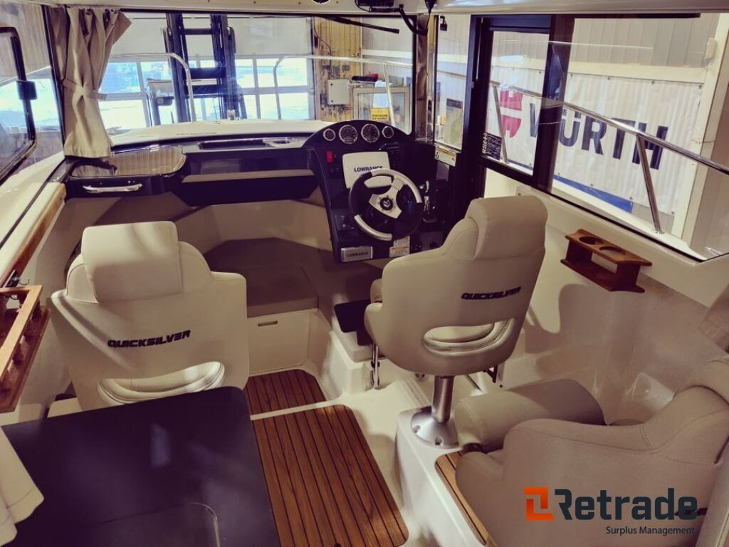 QUICKSILVER 755 PILOTHOUSE 2014 MOD MED MERCURY 400R 2018 MOD 200 timer.! - מכונות אחרות: תמונה 5 QUICKSILVER 755 PILOTHOUSE 2014 MOD MED MERCURY 400R 2018 MOD 200 timer.! - מכונות אחרות: תמונה 5