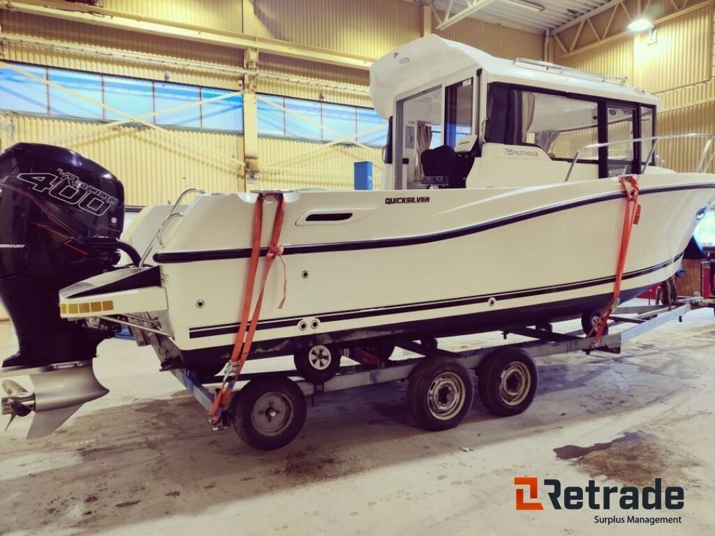 QUICKSILVER 755 PILOTHOUSE 2014 MOD MED MERCURY 400R 2018 MOD 200 timer.! - מכונות אחרות: תמונה 2 QUICKSILVER 755 PILOTHOUSE 2014 MOD MED MERCURY 400R 2018 MOD 200 timer.! - מכונות אחרות: תמונה 2