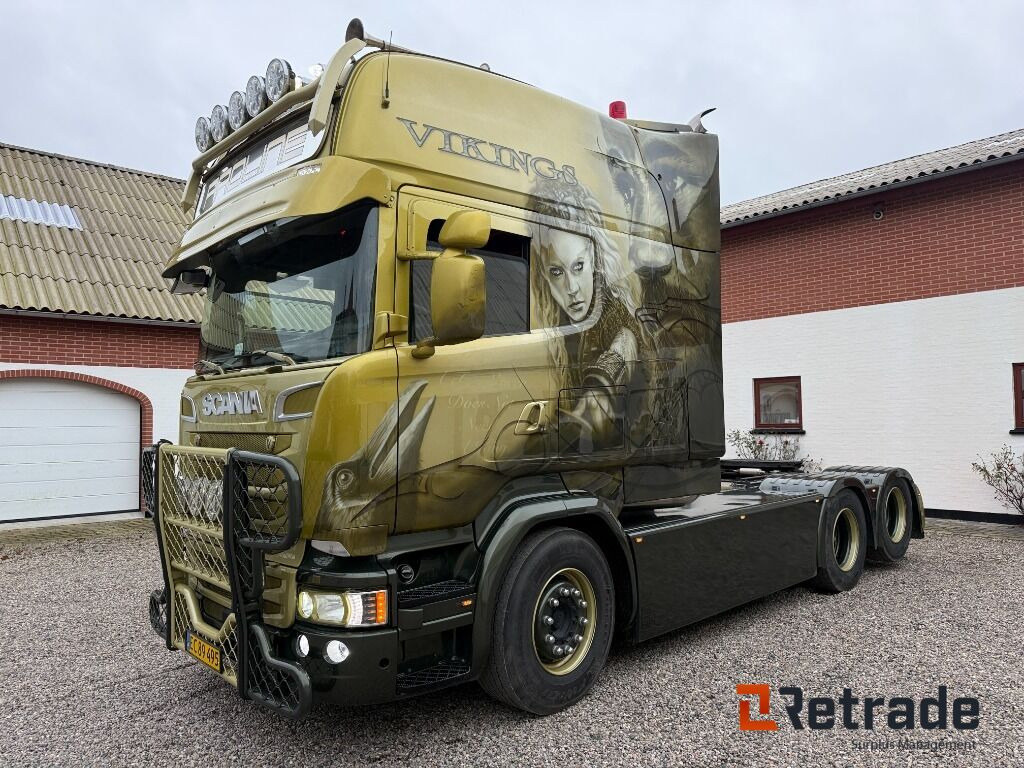 Showtrækker SCANIA R 580 / tractor unit – custom airbrushed themed show truck - יחידת טרקטור: תמונה 1 Showtrækker SCANIA R 580 / tractor unit – custom airbrushed themed show truck - יחידת טרקטור: תמונה 1