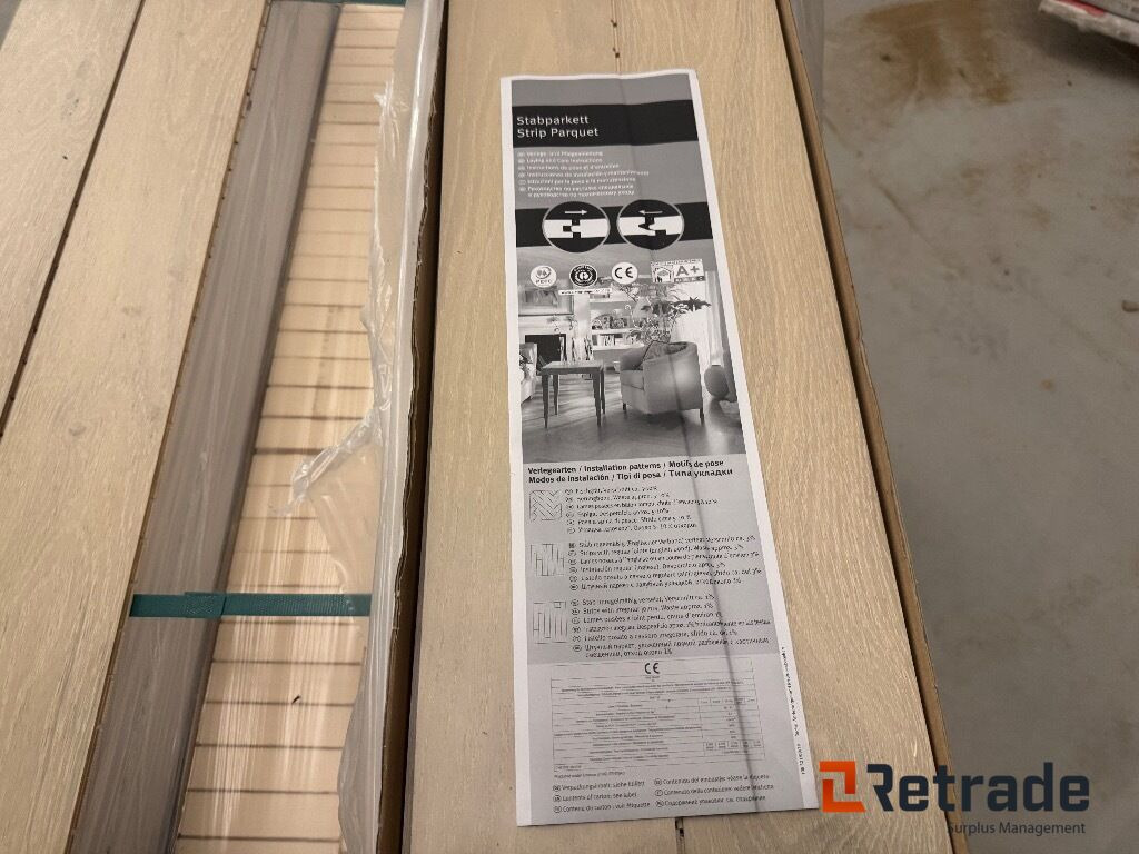 Sildebens parket Haro 120x1000x9mm (stab la prestige oak vintage cream) - ציוד בנייה: תמונה 5 Sildebens parket Haro 120x1000x9mm (stab la prestige oak vintage cream) - ציוד בנייה: תמונה 5