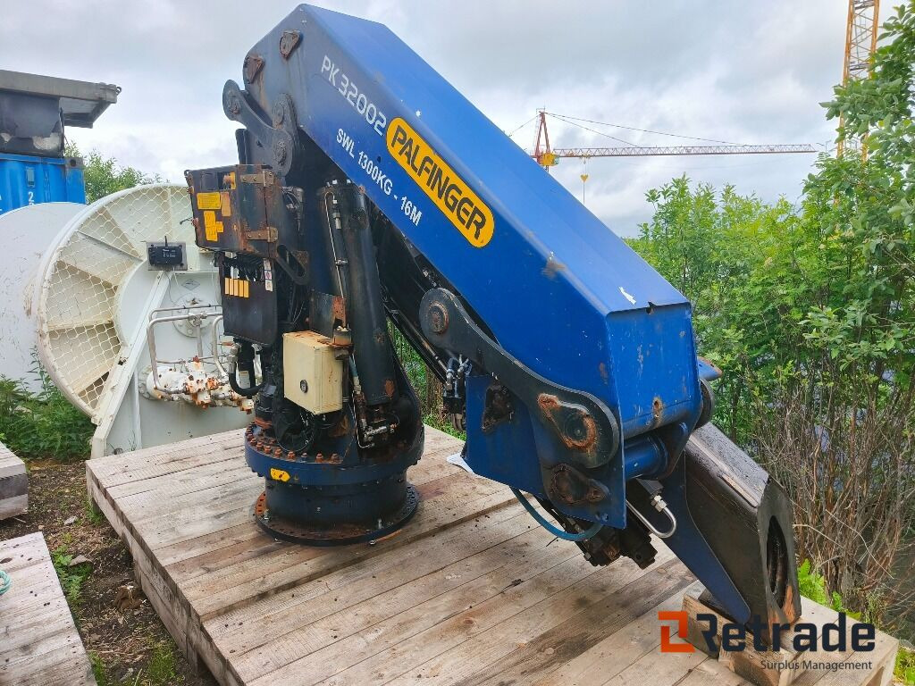 Stykkgods kran, Palfinger PK32002ME - עגורן מעמיס: תמונה 1 Stykkgods kran, Palfinger PK32002ME - עגורן מעמיס: תמונה 1