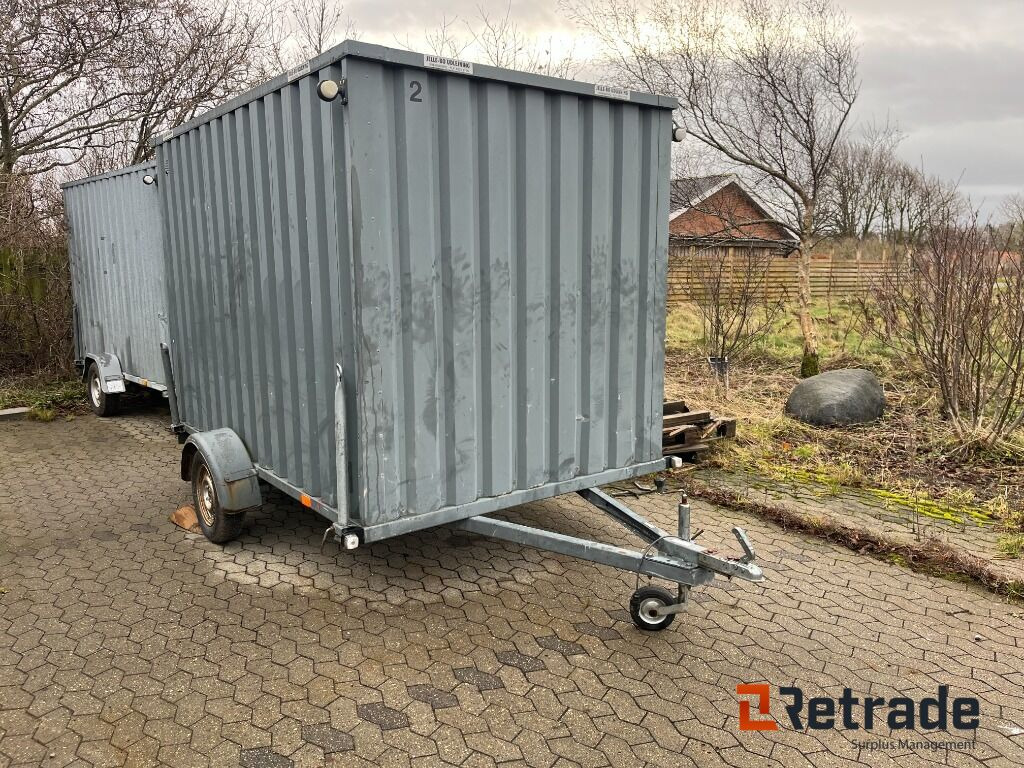 Trailer Variant Lukket Materiale trailer METAL - קרון נגרר בתיבה סגורה: תמונה 3 Trailer Variant Lukket Materiale trailer METAL - קרון נגרר בתיבה סגורה: תמונה 3