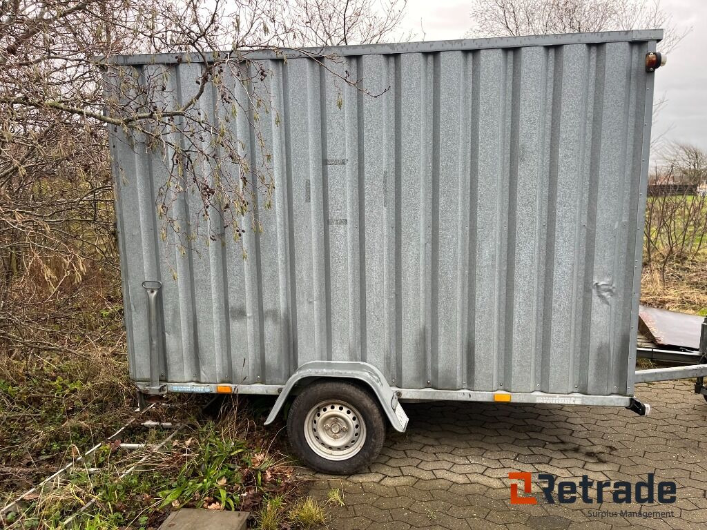 Trailer Variant Lukket Materiale trailer METAL - קרון נגרר בתיבה סגורה: תמונה 5 Trailer Variant Lukket Materiale trailer METAL - קרון נגרר בתיבה סגורה: תמונה 5