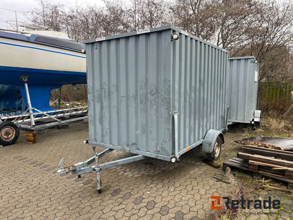 Trailer Variant Lukket Materiale trailer METAL - קרון נגרר בתיבה סגורה: תמונה 1 Trailer Variant Lukket Materiale trailer METAL - קרון נגרר בתיבה סגורה: תמונה 1