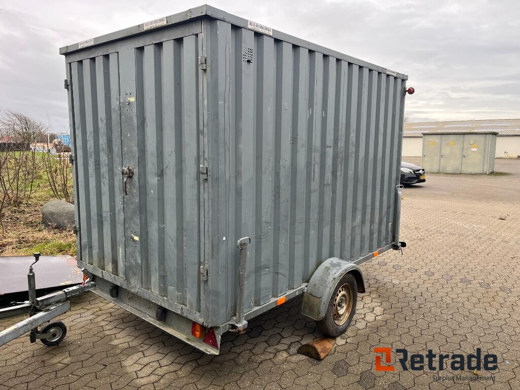 Trailer Variant Lukket Materiale trailer METAL - קרון נגרר בתיבה סגורה: תמונה 5 Trailer Variant Lukket Materiale trailer METAL - קרון נגרר בתיבה סגורה: תמונה 5