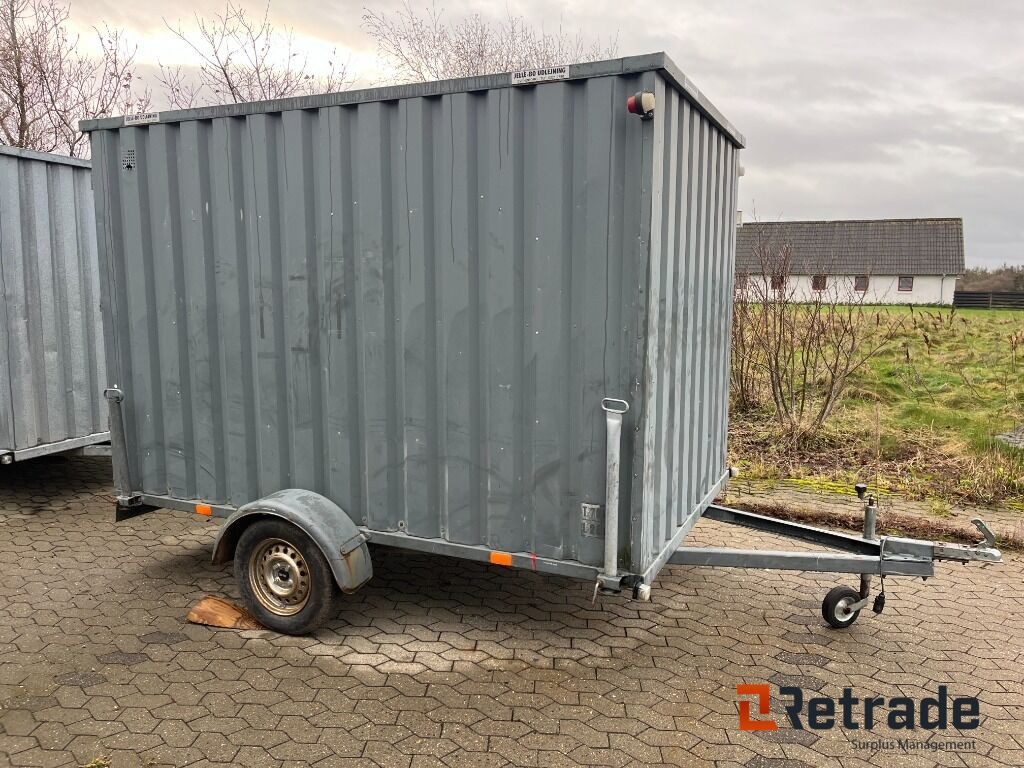 Trailer Variant Lukket Materiale trailer METAL - קרון נגרר בתיבה סגורה: תמונה 4 Trailer Variant Lukket Materiale trailer METAL - קרון נגרר בתיבה סגורה: תמונה 4