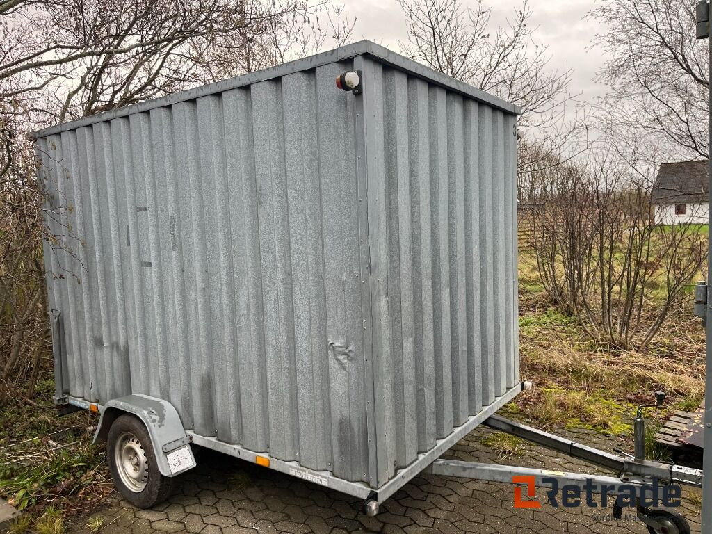 Trailer Variant Lukket Materiale trailer METAL - קרון נגרר בתיבה סגורה: תמונה 4 Trailer Variant Lukket Materiale trailer METAL - קרון נגרר בתיבה סגורה: תמונה 4