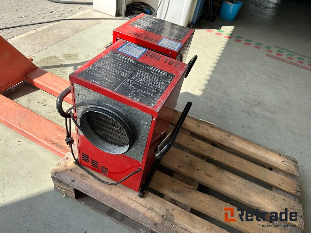 VEAB LAF40 2 stk Varme blæser - מחמם בנייה: תמונה 4 VEAB LAF40 2 stk Varme blæser - מחמם בנייה: תמונה 4