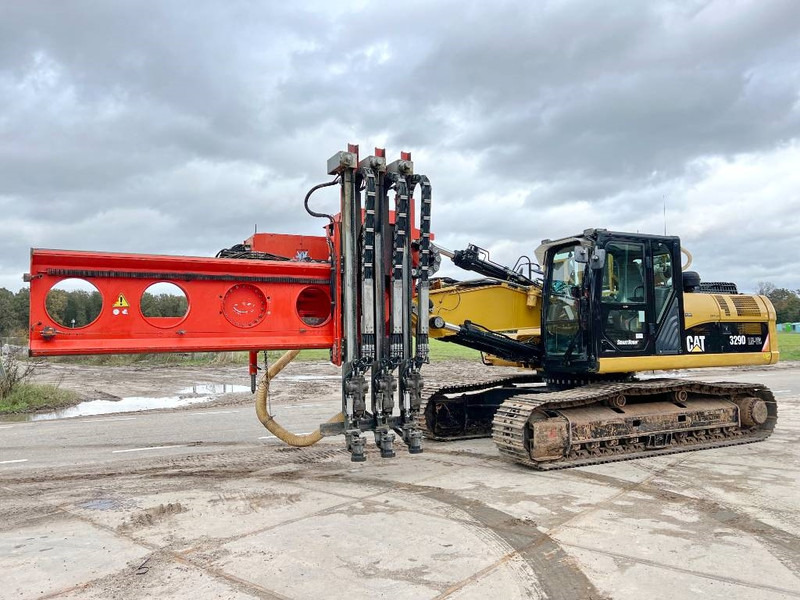 Cat 329D + Wimmer Jura Luna 3.100 Surface Drill Rig - אסדת קידוח: תמונה 2 Cat 329D + Wimmer Jura Luna 3.100 Surface Drill Rig - אסדת קידוח: תמונה 2