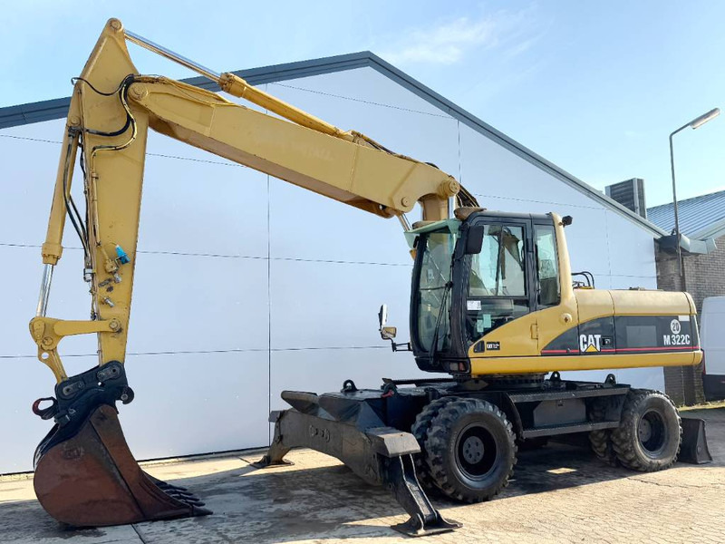Cat M322C - German Machine / Triple Boom - מחפר גלגלים: תמונה 2 Cat M322C - German Machine / Triple Boom - מחפר גלגלים: תמונה 2